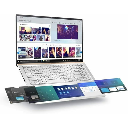 Asus ZenBook 15 15.6" 4K UHD Laptop, Intel Core i7 i7-10510U, 512GB SSD, Windows 10 Home, UX534FTC-AS77