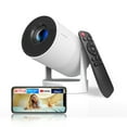 thumbnail image 1 of Magcubic Projector, Support 4K with Electronic Focus, 5W Soundbase Speaker Mini Projector, with WiFi 6 and Bluetooth 5.4, 180° Rotation Portable for Home&Outdoor Theater HY300 Ultra, 1 of 11