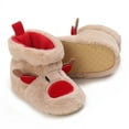 thumbnail image 6 of Infant Baby Slippers Booties Girls Boys Winter Warm Baby Socks Shoes Newborn Anti Slip Crib Shoes Footwear Prewalkers 6-12M, 6 of 8