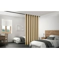 thumbnail image 2 of Legacy Decor Blackout Curtain with Grommet Top Room Divider, 180" W X 108" H, Cappuccino Color, Indoor, 2 of 5