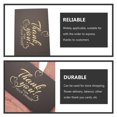 thumbnail image 2 of Dosaele50 Pcs Thank You Cards Bulk Thanks Wedding with Envelopes Black, 2 of 8