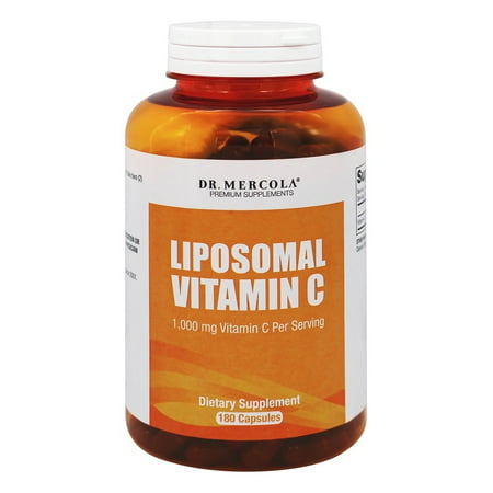 Dr. Mercola Produits Premium - liposomale vitamine C 1000 mg. - 180 capsules