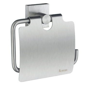 House Toilet Roll Holder with Lid
