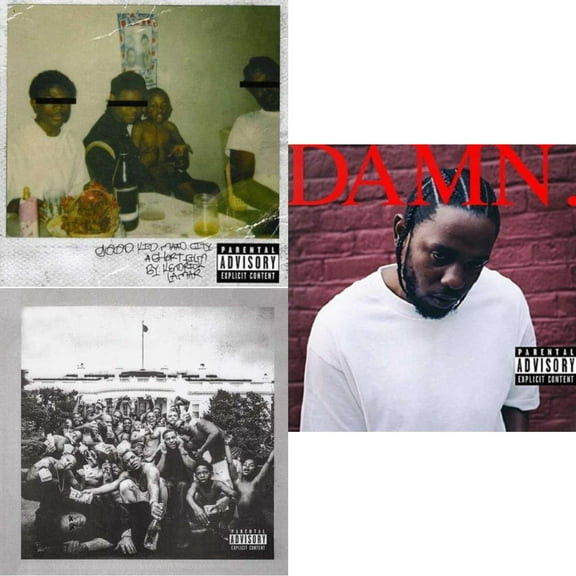 Good Kid, M.A.A.D City (Remixes) & To Pimp A Butterfly & Damn. [CD Bundle]