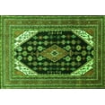 thumbnail image 1 of Ahgly Company Indoor Rectangle Medallion Green Traditional Area Rugs, 4' x 6', 1 of 1
