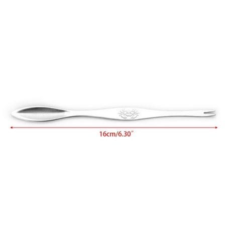 

HESITONE Stainless Steel Nut Lobster Cracker Crab Seafood Shellfish Needle Fork Pin Stick