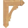 thumbnail image 3 of Ekena Millwork 3 1/2"W x 14"D x 18"H Merced Arts & Crafts Smooth Bracket, Western Red Cedar, 3 of 4