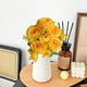 thumbnail image 4 of Ramo de rosas de seda artificial para la mesa nupcial y la decoración del hogar, 4 of 6