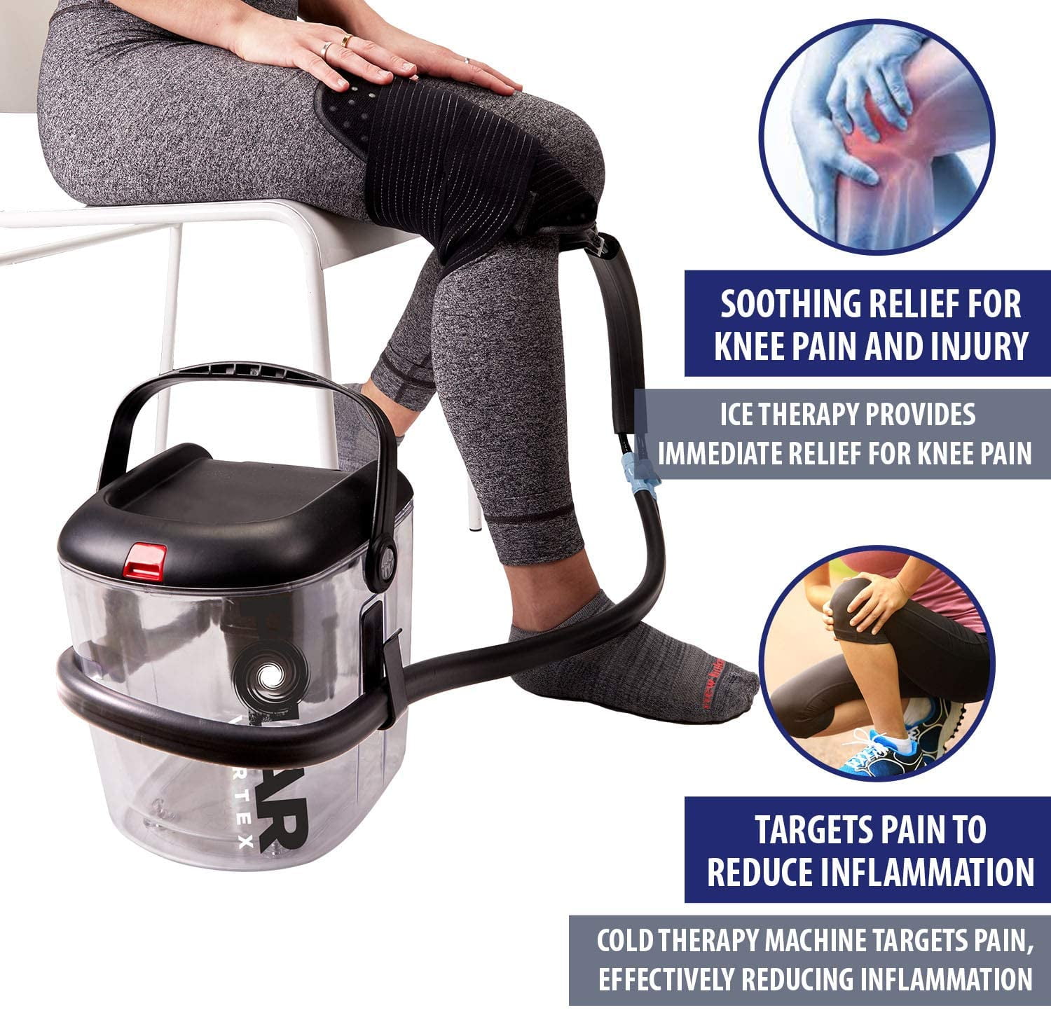 Buy Cold Water Therapy System Kit by Polar Vortex Ice Circulation