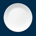 thumbnail image 5 of 6pk Glass Dinner Plates White: Break Chip-Resistant, MicrowaveDishwasher Safe, 5 of 6