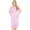 Pink, variant on House Dresses for Women with Pockets - Lightweight Breathable Short Sleeve Muumuu & Nightgowns - Snap Front Housecoat and Dusters for Women