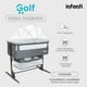 thumbnail image 2 of Cuna Colecho Infanti Golf Color Gris Antirreflujo y Mecedora, 2 of 6