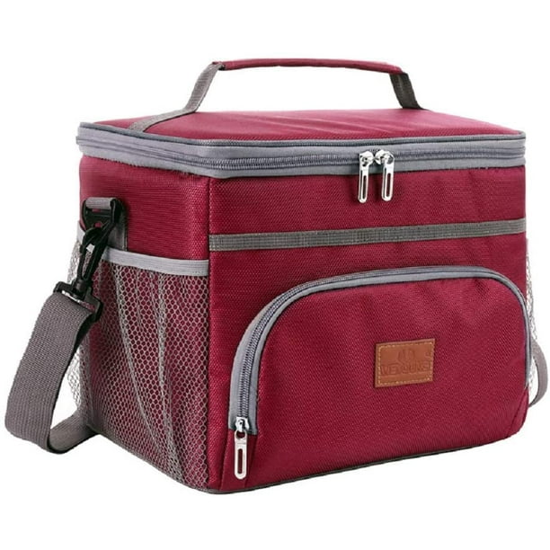 Large Cooler Bag 24 Can 15L Insulated Lunch Bag Durable Nylon