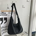 thumbnail image 2 of Kukuzhu Cute Messenger Bag for School Vintage Black Canvas Crossbody for Women Shoulder Laptop Bag, 2 of 7