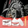 thumbnail image 5 of Hogar y jardín, Herramientas, Grasa de litio blanca Lubricante multiusos Grasa de litio con cepillo para bisagras, rodamientos, engranajes y puertas de garaje Ideal para la industria automotriz Grasa, 5 of 5