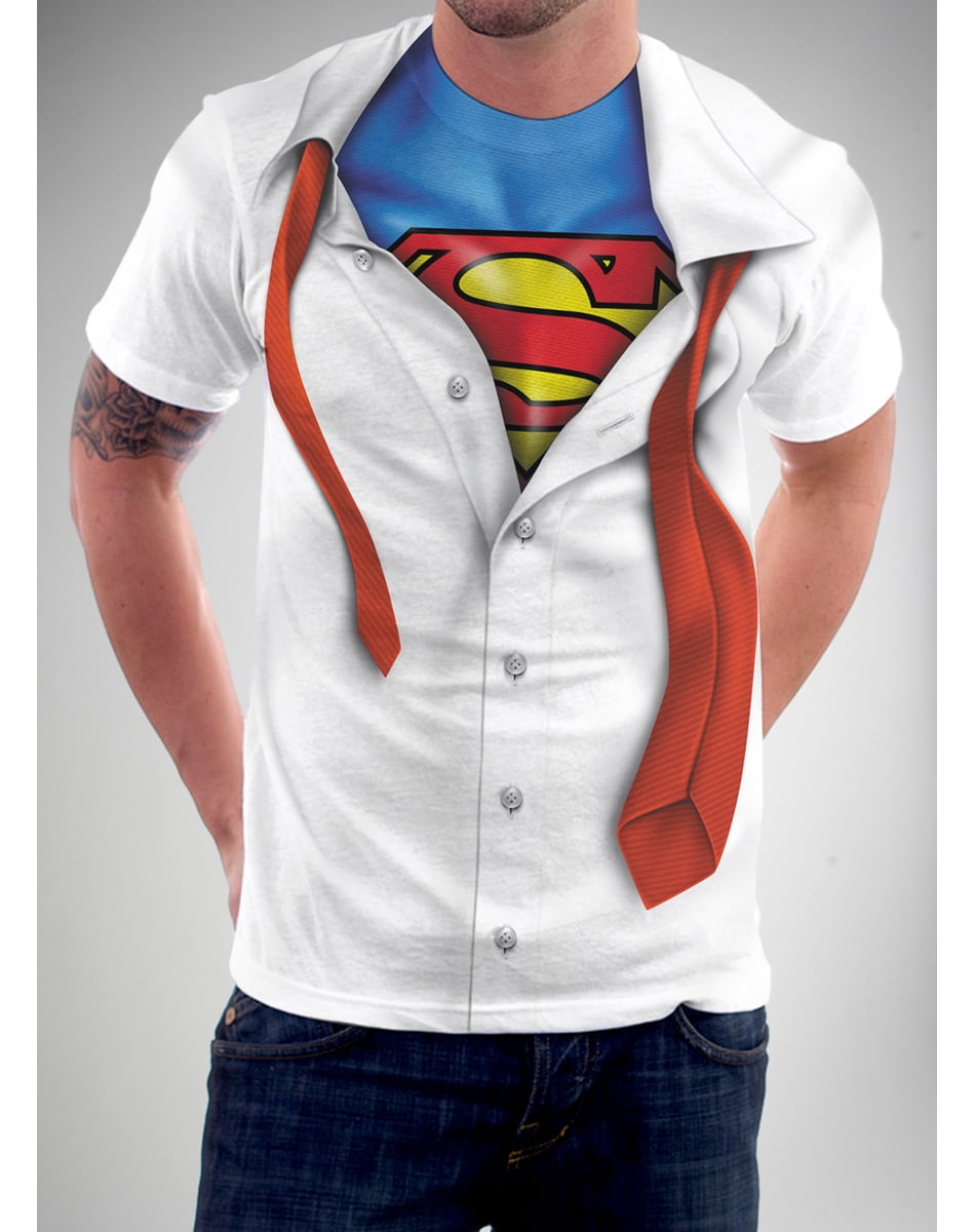 Superman T- Shirt Costume
