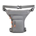 thumbnail image 4 of Wosthever Bolsa de pierna para motocicleta con correas ajustables, impermeable, multifuncional, táctica, para hombres en movimiento. Ropa Deportiva, Zapatos Gris, 4 of 6