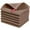 Coffee, variant on Cleaning Wipes,Cotton Brown Kitchen Dish Cloths Weave Ultra Soft Absorbent Dish Towels Quick Drying Dish Rags 12x12inches 5PC