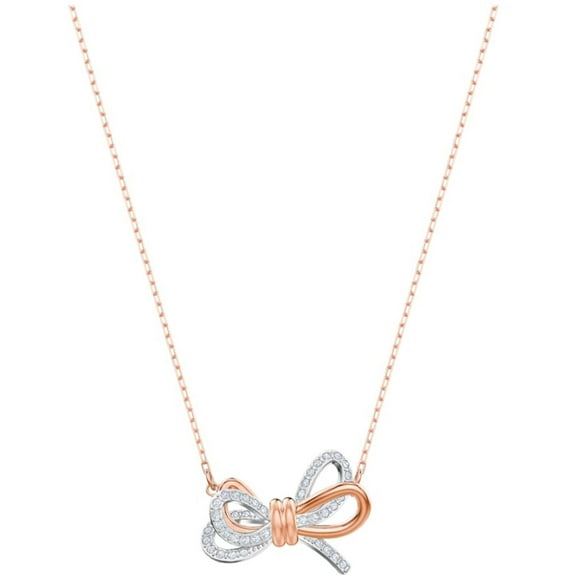 Swarovski 5440636 Women's Lifelong Bow White Crystals Pendant