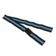 thumbnail image 2 of Rodillera deportiva de compresión ajustable para levantamiento de pesas y entrenamiento de piernas (negro y azul), 2 of 14