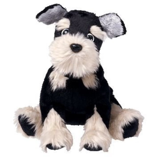 TY Beanie Baby PRETZELS the Dog Black and Tan Schnauzer Walmart