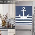 thumbnail image 3 of White Anchor Navy Blue Dishwasher Magnet Cover Reuseable Refrigerator Magnet Cover Decal Fridge Microwave Stickers Hoilday Party Decor 23 x 26 Inch, 3 of 5
