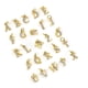 thumbnail image 3 of Decoración de uñas con 26 letras en inglés, joyería DIY, accesorios de aleación, colgante pequeño, pulsera, accesorios colgantes, 3 of 4