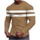 thumbnail image 2 of Blusas y camisas de manga larga con cuello redondo para hombre, ropa deportiva para el hogar, pijamas, camisetas casuales holgadas de color liso, blusa deportiva de poliéster para hombre, 2 of 5
