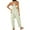 Beige, variant on Baqcunre Women's Zipper Sling Sleeveless V Neck Spaghetti Strap Long Jumpsuit with Two Pockets,Color Beige,Size S-5XL