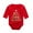Z11-Z, variant on XDZJLR My First Christmas Baby Boy Outfit Long Sleeve Xmas Cartoon Letter Print Bodysuit Fall Clothes Rompers Red 0-3 Months