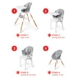 thumbnail image 3 of Trona Skip Hop Eon 4 en 1 gris/blanca para 6 a 5 años, 3 of 8