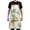 Coconuts and Cockatoos, variant on Cute Foxes with Flowers Leaves Kitchen Apron with 2 Pockets Adjustable waterproof Cooking Aprons for Women Men Chef