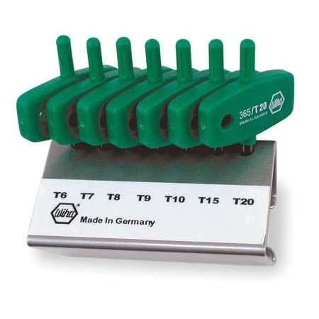 - WIHA TOOLS Torx Key Set,7 Pieces 36590
