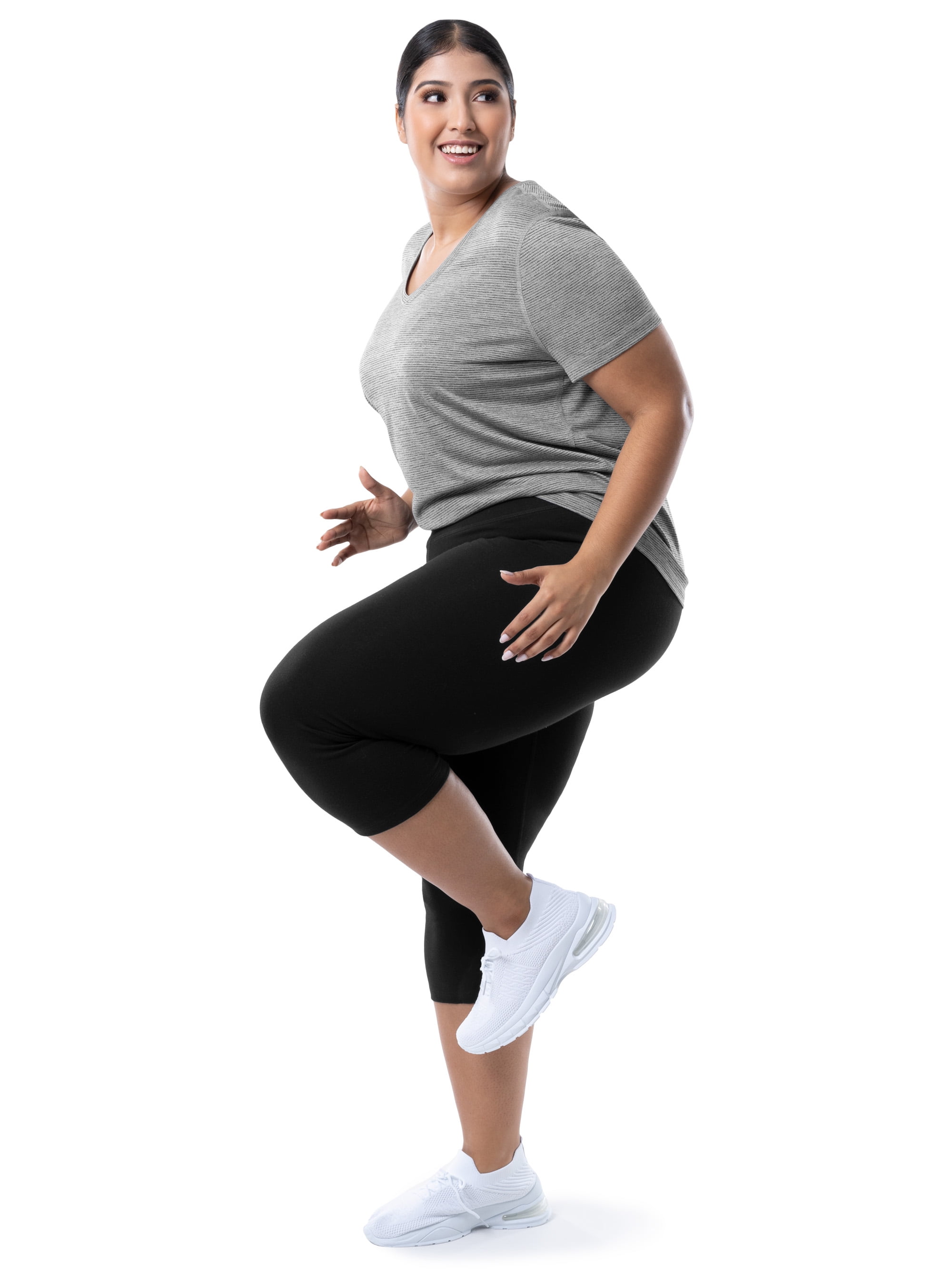 Women's Plus Size Core Active Capri Legging - image 3