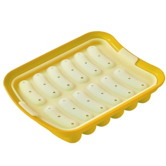 Molde de silicona para salchichas, ideal para la elaboración casera de carne. Hornillo para salchichas, jamón, repostería, cocción al vapor y molienda. Antiadherente y fácil de desmoldar. Perfecto