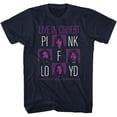 thumbnail image 1 of Pink Floyd Live In Concert Navy Adult T-Shirt, 1 of 2