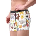 thumbnail image 4 of Balery Happy Easter1 Men's Boxer Briefs, Soft and Breathable Cotton Underwear with nylon Waistband-Small, 4 of 9
