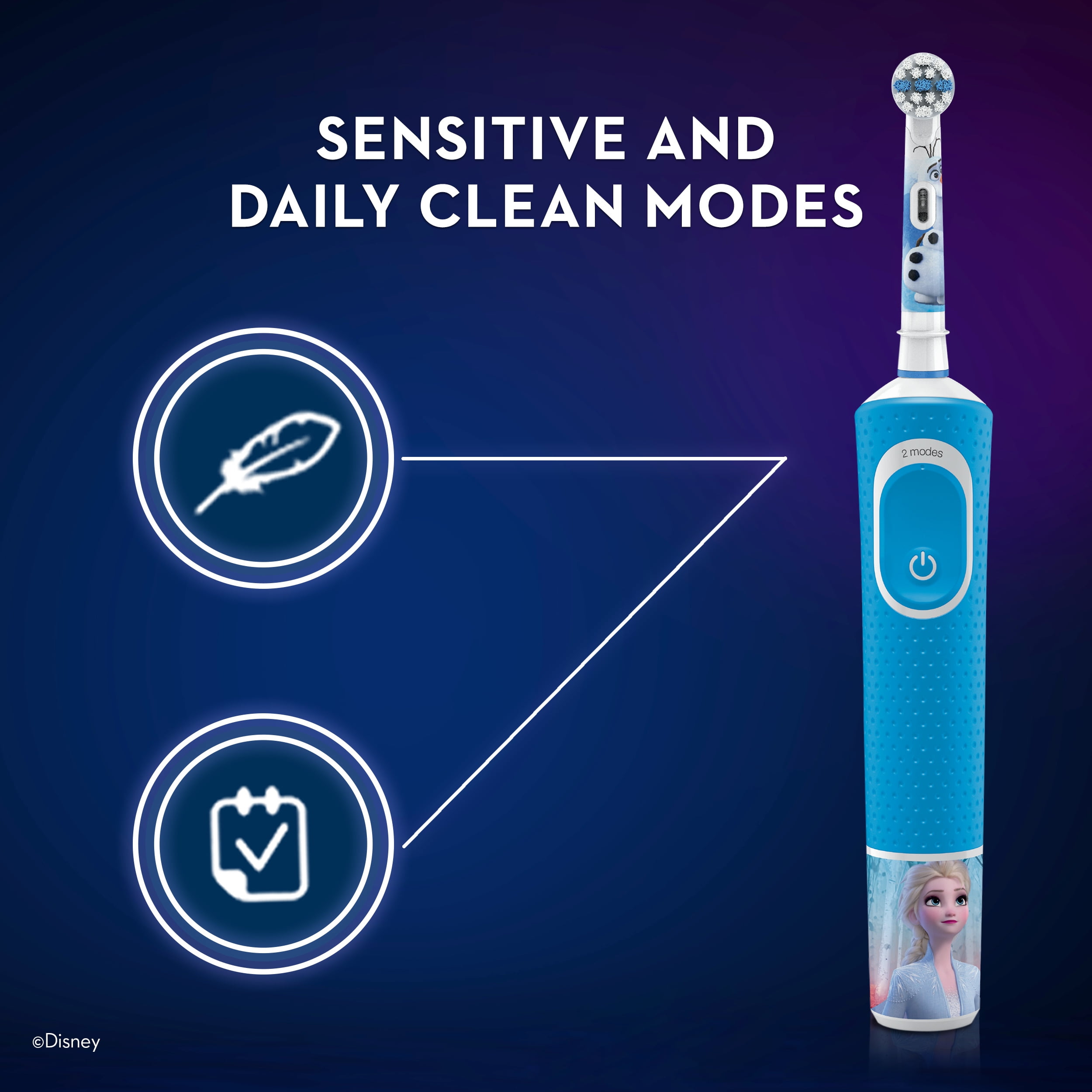 Oral-b kids cepillo dental eléctrico recargable frozen +3años - Farmacia en  Casa Online