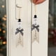 thumbnail image 4 of Decoraciones navideñas, etiquetas colgantes de madera para árbol de Navidad, para escribir y dibujar, con cuenta de madera para etiquetar regalos, decoración navideña., 4 of 6