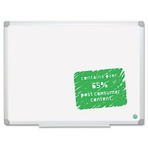 Earth Easy-Clean Dry Erase Board 48 x 72, Aluminum Frame