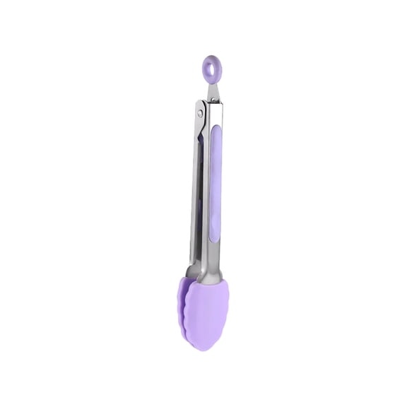Christmas Savings Clearance! FELTREE Kitchen Supplies, Kitchen Tongs, Silicone Tongs for Cooking, Stainless Steel Nonstick Kitchen Clips for BBQ, Cooking, Food Delivery