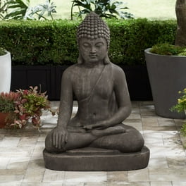 Oriental Furniture 2 1/2 Ft Tall Japanese Sitting Buddha