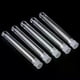 thumbnail image 3 of 50Pcs/Pack 12x100mm Transparent Laboratory Clear Plastic Test Tubes Vials With Push Cap School Lab Supplies, 3 of 5