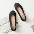thumbnail image 2 of Ataiwee Women's Wide Width Flat Shoes，Plus Size Round Toe Slip on Wide Ballet Shoes., 2 of 8