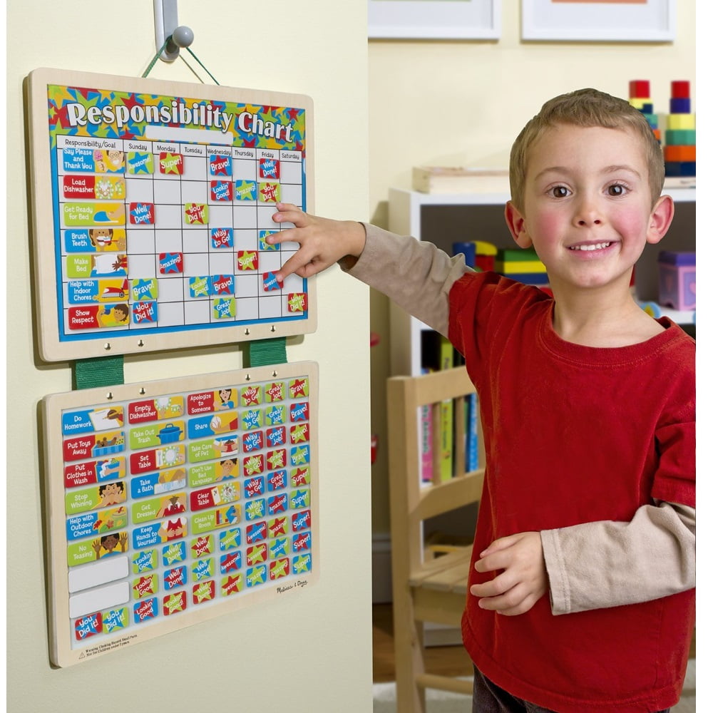Melissa Doug Magnetic Responsibility Chart