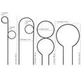 thumbnail image 3 of WinWay Plant Climbing Frame Creative Potted Plant Support Climbing Frame Iron Fixed Rod,Four sets of black, 3 of 10