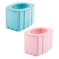 thumbnail image 3 of Inodoro plegable portátil Inodoro plegable Orinal Conveniencia Cubo Inodoro para niños, 3 of 4