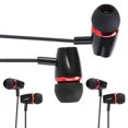 thumbnail image 4 of Auriculares con cable, 3 uds., auriculares InEar controlados por cable, auriculares con subwoofer, características mejoradas, 4 of 8