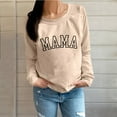 thumbnail image 4 of Xiulive Women Casual Maternity Nursing Sweatshirt Comfort Friendly Zip Breastfeeding Pullover Tops Mama'S Boobery Sweater Breathable outfits, 4 of 5