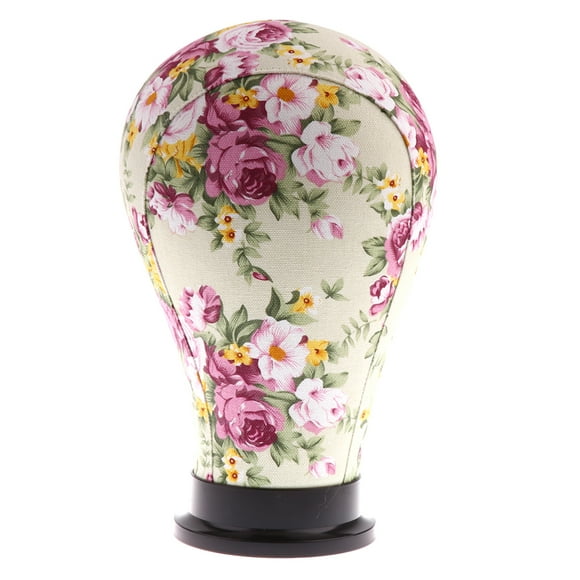 Cabeza de maniquí de lona Colcomx 24 pulgadas